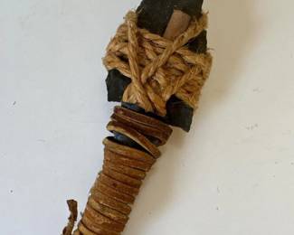 123 primitivestonetippedspearwithwrappe