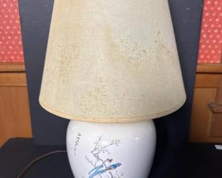 089 porcelaintablelampwithhandpaintedb