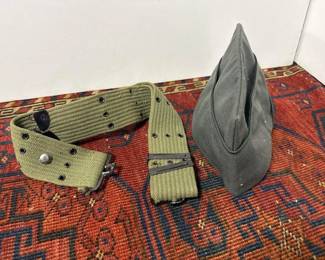 097 militarywebbeltandgarrisoncap