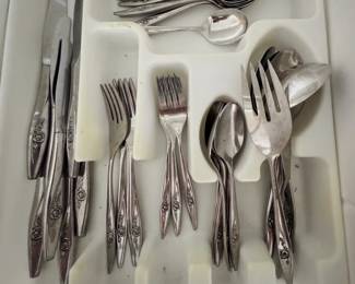 My Rose by Oneida flatware