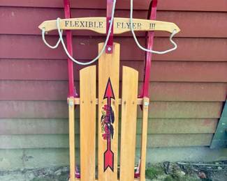 Flexible Flyer III Vintage Sled
