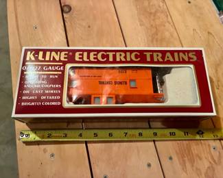 K-Line Electric Trains "ILL Central Classic Caboose"