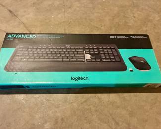 Logitech Wireless Keyboard and Mouse (Used, in box)