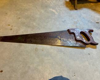 Vintage Hand Saw by Disston USA