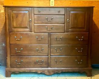 Stunning Nichols and Stone (Gardner MA) Antique Dresser (Heavy!)