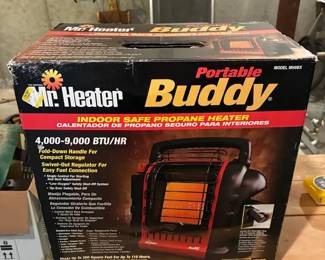 Mr Heater Portable Buddy Indoor Propane Heater (Untested)