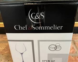 (4) NIB Glass Stemware by Chef Sommelier
