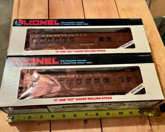 (2) K-Line Model Train Cars