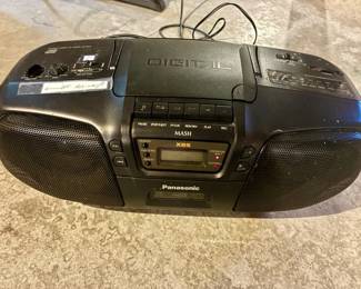 Panasonic Mash CD Player Radio (Works!)