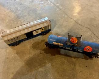 (2) K-Line Model Train Cars