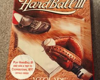 Hardball III Sega Genesis Vintage Video Game