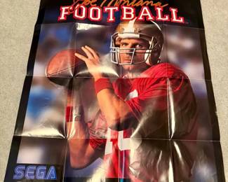 Sega Game Gear Joe Montana Insert