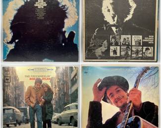 (3) Bob Dylan Vinyl Record Albums