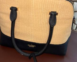 Kate Spade Cameron Street Straw Maise Handbag 