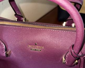 Purple Kate Spade Handbag