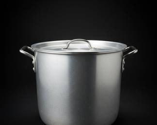 Commercial Aluminum Stock Pot with Lid