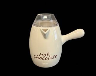 Williams Sonoma Bonjour Ceramic Hot Chocolate Pot