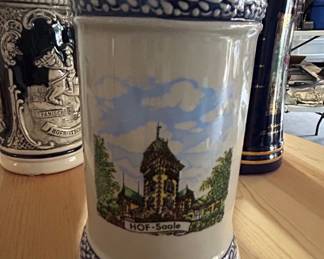 German Ceramic Beer Stein, HofSaale Souvenir second image