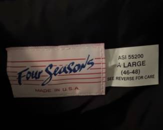 Vintage Four Seasons Victory Corps Career Counselor Jacket third image