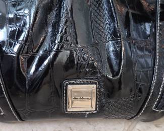 Alfred Dunner Faux Croc Handbag second image