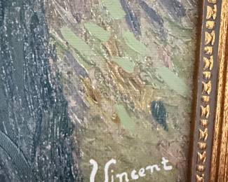 Vincent van Gogh Rosebush in Blossom Reproduction second image