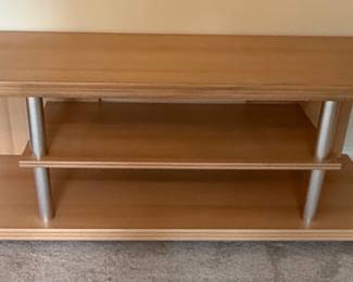 Tier TV Stand on Casters