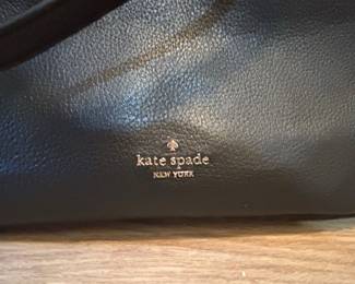 Kate Spade New York Black Pebbled Leather Triple Compartment Shoulder Bag second image