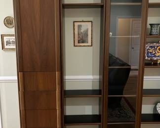 Modular Wall Unit Bookcase System with Storage Towers third image
