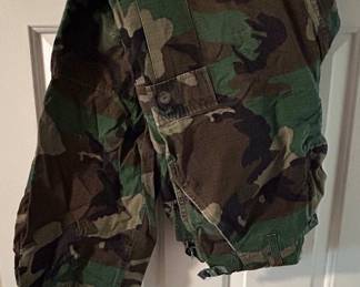 US Military BDU Woodland Camouflage Trousers