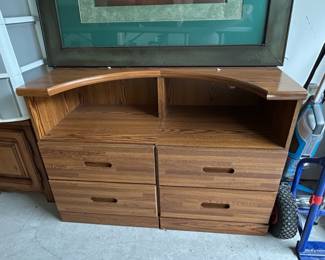 Matching Curved Nightstands