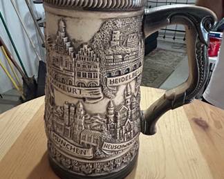 German Landmark Beer Stein