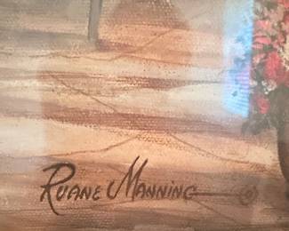 Ruane Manning Centro Piazza Cafe Framed Print second image