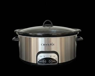 CrockPot Quart Programmable Slow Cooker with Digital Timer