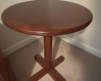 MidCentury Modern Style Pedestal Side Table