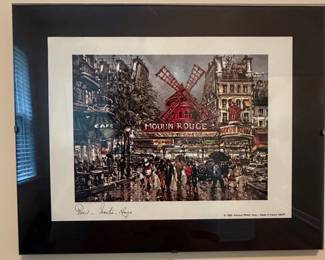 Maurice Legendre Paris Moulin Rouge Print