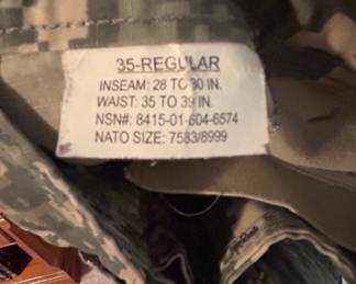 US Army ACU Digital Camouflage Trousers second image