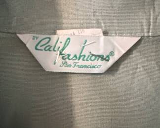 Vintage Califashions Womens MilitaryStyle Shirt second image