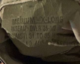 US Military BDU Woodland Camouflage Trousers second image