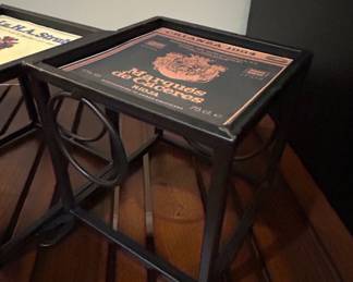 Vintage Wine Label Decorative Coaster or Trivet Set