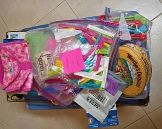 Lot 197: Assorted Household and Craft Supplies Lot