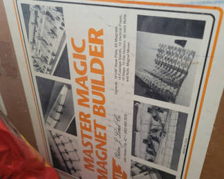Lot 147: Master Magic Magnet Builder Board