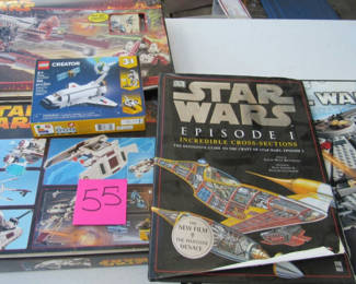 Lot 120: LEGO Star Wars Building Sets and Star Wars Book