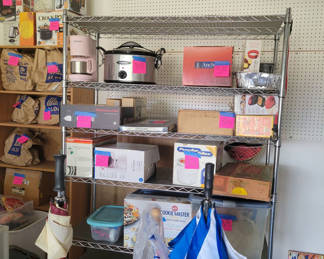 Lot 71: Metal Storage Shelving 