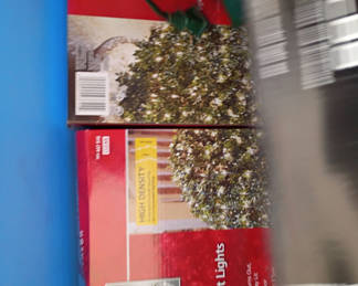Lot 64: Assorted Christmas Lights and Ornaments