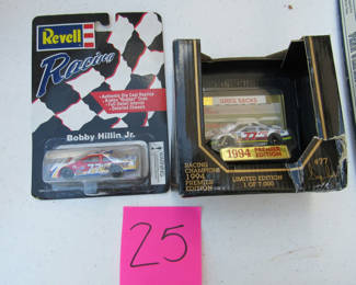 Lot 86: Two Die-Cast NASCAR Racing Car Collectibles