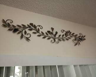 Lot 50: Assorted Framed Wall Decor and Metal Wall Art