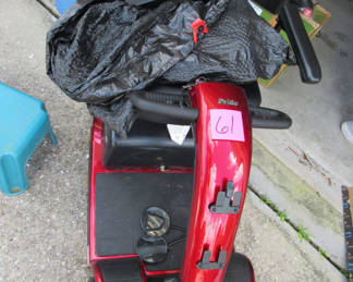 Lot 110: Pride Mobility Scooter