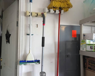 Lot 130: Cleaning Tools and Stick Vacuum