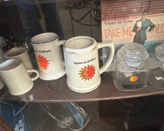 Airline vintage collectibles
