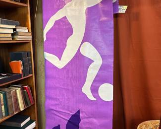 1996 OLYMPIC Soccer Larger Banner that hung insode RFK Staduim
